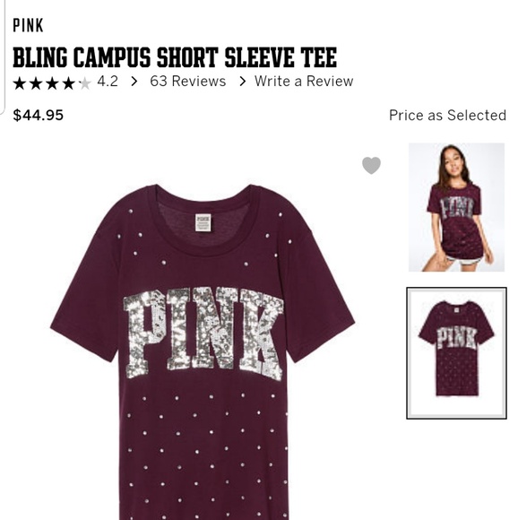 BLING CAMPUS SHORT SLEEVE TEE - Picture 1 of 3